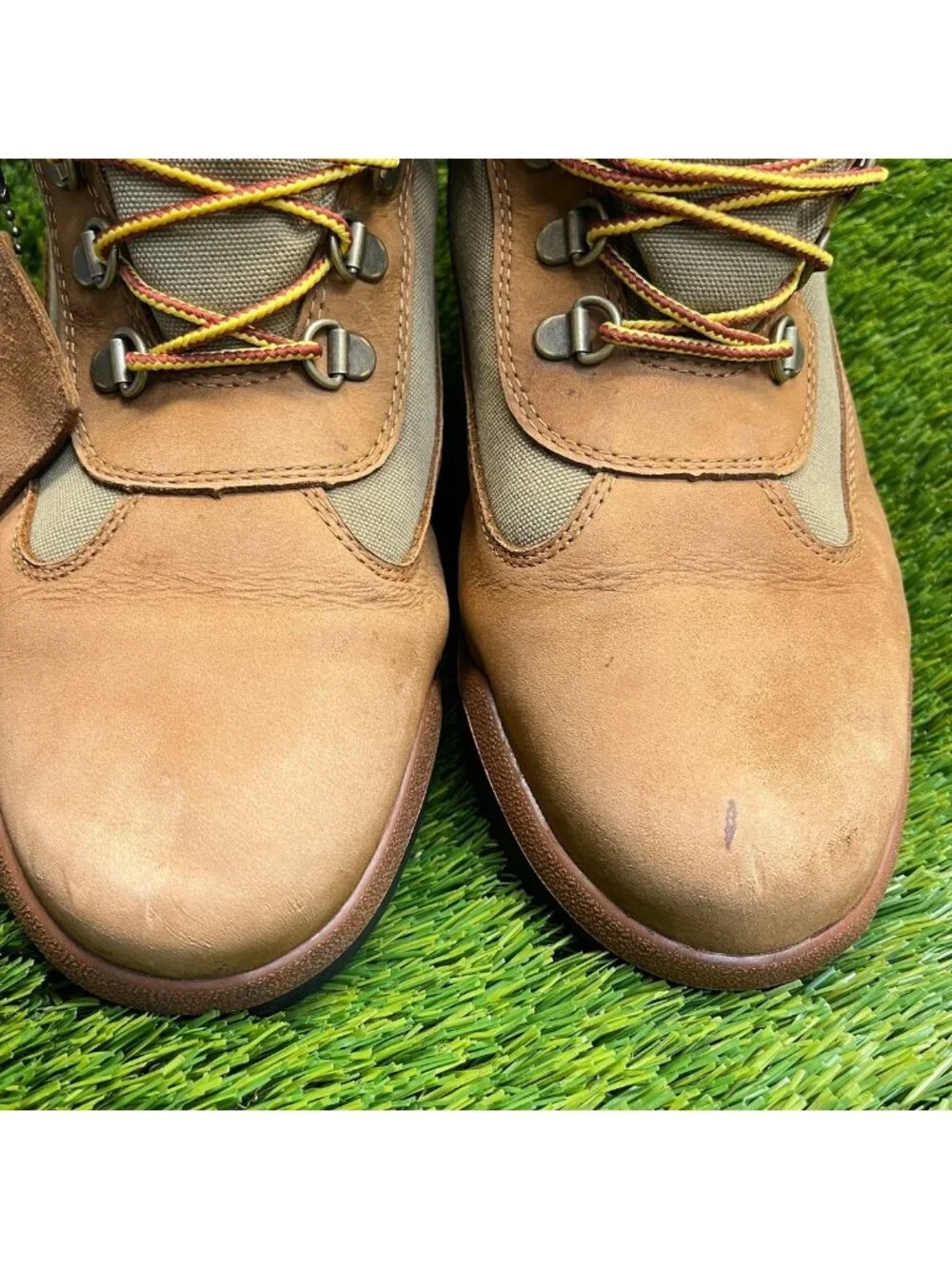Timberland Classic Field Mens Size 10.5 Brown Leather Waterproof Trail Boots